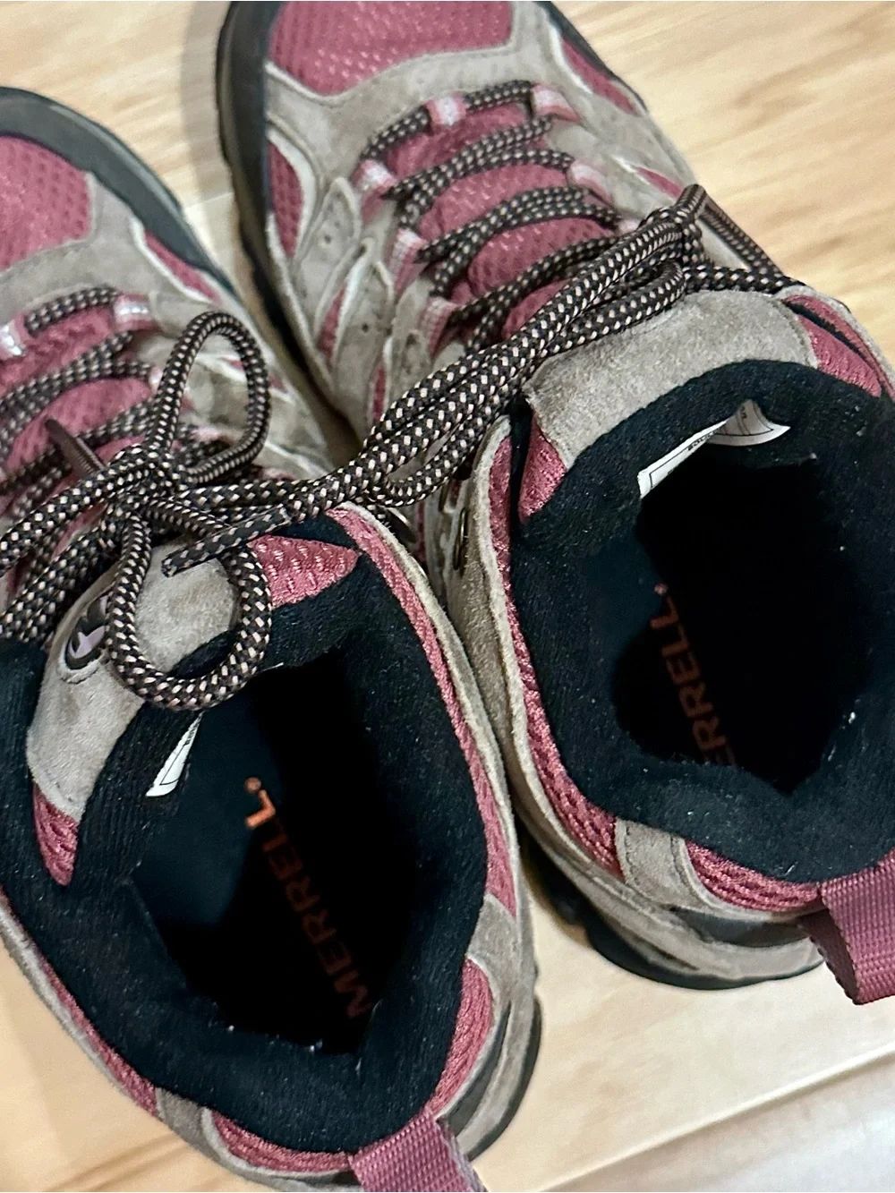 Merrell moab hiking